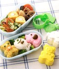 Hình ảnh: Khuôn cơm, bánh bộ 3 hình cá, gấu, voi_GD87