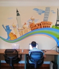 Hình ảnh: Vẽ tranh tường văn phòng công ty