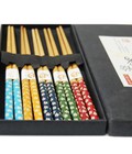 Hình ảnh: Set 5 đôi đũa Nhật Bản - Đẹp và rẻ nhất thị trường