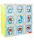 Hình ảnh: Tủ ghép đa năng 9 ô cửa doremon TTQ01-M1