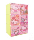 Hình ảnh: Tủ nhựa ghép đa năng 6 ô cửa kitty TTQ06-M2