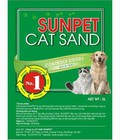 Hình ảnh: SUNPET Cát vệ sinh cho mèo siêu vón cục, khử mùi, giá rẻ