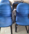 Hình ảnh: thanh lý 8 ghế chân quỳ bọc nỉ có tay vịn hòa phát