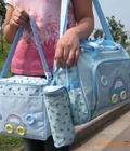 Hình ảnh: Túi Xách Chống Thấm Cho Mẹ Và bé 4 in 1 Diaper Bag: Bộ túi xách chống thấm