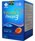 Hình ảnh: Vinadica Omega3 : Bổ sung Beta caroten, DHA, EPA và nguyên tố vi lượng giúp tăng cường hệ miễn dịch.