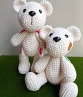 Hình ảnh: Thú bông bằng len Gấu Teddy