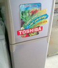 Hình ảnh: Bán tủ lạnh cũ Toshiba 140 lit, tủ còn đầy đủ các khây vĩ