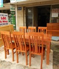 Hình ảnh: Thanh lý bàn ăn gỗ Xoan Bắc