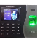 Hình ảnh: Máy chấm công vân tay và t hẻ cảm ứng RONALD JACK RJ 500