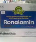 Hình ảnh: Ronalamin : Ngăn ngừa và điều trị tình trạng thiếu canxi.