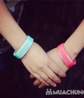 Hình ảnh: Đồng hồ nữ Silicon kiêm vòng đeo tay Giá tốt