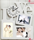 Hình ảnh: Đồng hồ khung ảnh chữ Love