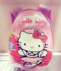 Hình ảnh: Ba Lô Hình Trứng Hello Kitty