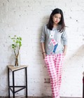 Hình ảnh: Chuyên sỉ lẻ bộ pink thu đông,bộ đồ mặc nhà dễ thương,bộ thể thao