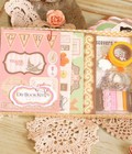Hình ảnh: Set Scrapbook DIY 6 tờ bìa cứng, Album Scrapbook, Set trang trí Scrapbook...