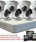 Hình ảnh: Bộ camera hồng ngoại Hikvision cho shop, gia đình, trường học, cửa hàng