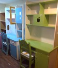Hình ảnh: Bộ bàn liền giá sách 1m2