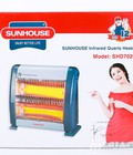 Hình ảnh: Quạt sưởi điện 2 bóng Halogen Sunhouse SHD7020