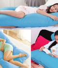 Hình ảnh: Gối ôm bà bầu GL033 (Nhung lạnh Hàn Quốc mát lạnh)