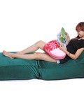 Hình ảnh: Gối lười hạt xốp Sofa kiêm giường GL037 (Chất liệu Kate Phi)