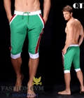 Hình ảnh: Quần short lửng, Quần thể thao nam bo gối, quần tập gym bo ống