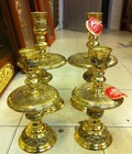 Hình ảnh: Chân nến đồng dapha,chân nến đại phát đúc 3d,đôi chân đèn 
