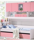 Hình ảnh: Giường tầng thấp bé gái GT17