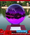 Hình ảnh: Quả cầu pha lê phong thủy ý nghĩa mang lại may mắn.