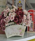 Hình ảnh: Chậu thiếc hoa hồng mary BH047