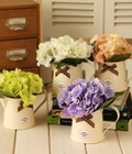 Hình ảnh: Bình hoa cẩm tú cầu - mã BH004