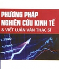 Hình ảnh: Sách Phương pháp nghiên cứu kinh tế và viết luận văn thạc sỹ