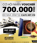 Hình ảnh: Cơ hội nhận phiếu quà tặng voucher oppo 700.000đ