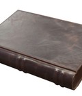 Hình ảnh: Hộp đựng xì gà hình quyển sách The Novelist Leather Book Travel Cigar Humidor