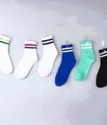Hình ảnh: Vớ tất sọc Hàn Quốc loại 1 combo 3 đôi 80k, có bán lẻ. Nhận bỏ sỉ bán buôn giá gốc