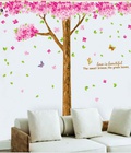 Hình ảnh: Decal dán tường Ovivi Cây Anh Đào Sweet OV239
