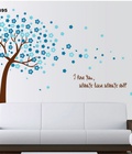 Hình ảnh: Decal dán tường Ovivi cây mai xanh OV395