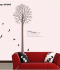 Hình ảnh: Decal dán tường Ovivi cây mùa đông OV396