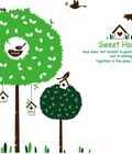 Hình ảnh: Decal dán tường Ovivi cây sweet home OV398