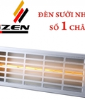 Hình ảnh: Đèn Sưởi Hồng Ngoại Heizen Không Chói Mắt 1 bóng 1000w Model HE IT 610