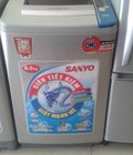 Hình ảnh: Máy giặt Sanyo 7 kg, mới 83%, bo dọc tiếng việt, chạy êm, tiện dụng