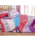 Hình ảnh: Bộ Drap Phủ chần gòn 3 bên Hàn Quốc 1m6
