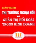 Hình ảnh: Giáo trình thị trường ngoại hối và quản trị hối đoái trong kinh doanh