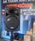 Hình ảnh: KVG 2305 loa hát rong kéo đẩy liền công suất kèm 2 micro không dây cao cấp