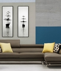 Hình ảnh: Sofa da góc cao cấp đầu gật gù MSDH-163
