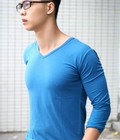Hình ảnh: Bán Buôn bán lẻ Áo thun trơn cổ tim body