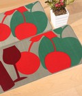 Hình ảnh: Bộ thảm chùi chân rượu nho (cỡ 50*80cm) -T51