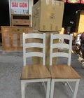 Hình ảnh: Ghế bàn ăn  gỗ Sồi thanh lý