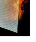 Hình ảnh: kính lưới thép chống cháy Ashahi 6.8mm