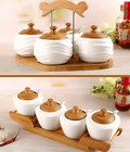Hình ảnh: Bộ sứ đựng gia vị
