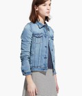 Hình ảnh: Áo khoác bò Denim Mango xuất xịn